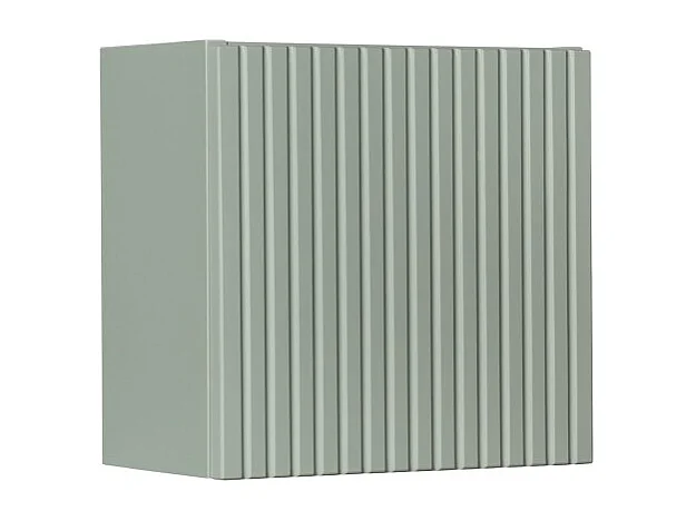 Meuble de rangement salle de bain ELVINA – 1 porte – 30x30 cm – Vert sauge pastel – Meuble suspendu