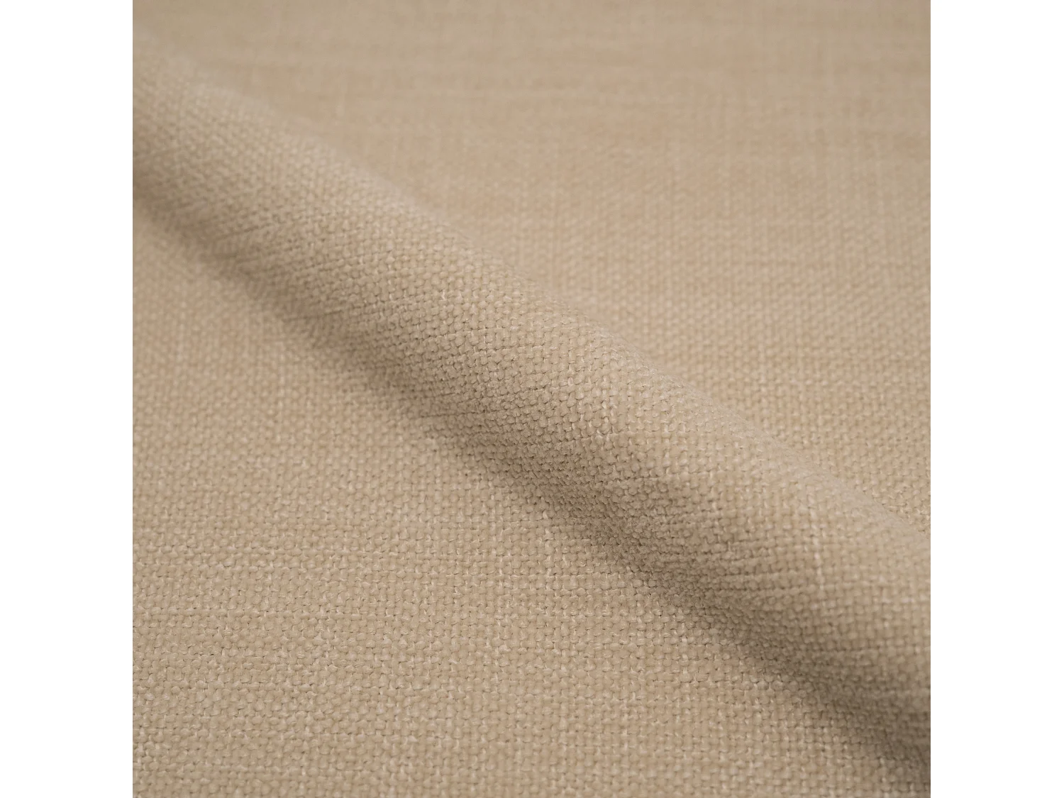 Set di 2 sedie in tessuto beige e impiallacciatura in legno chiaro - Marine