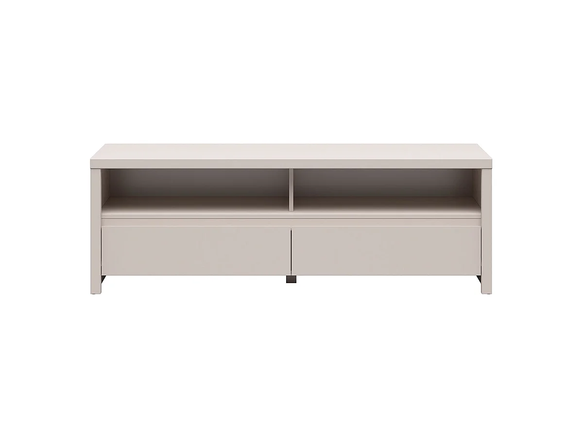 TV-møbel 2 skuffer 2 nicher 143 cm Soren Cashmere