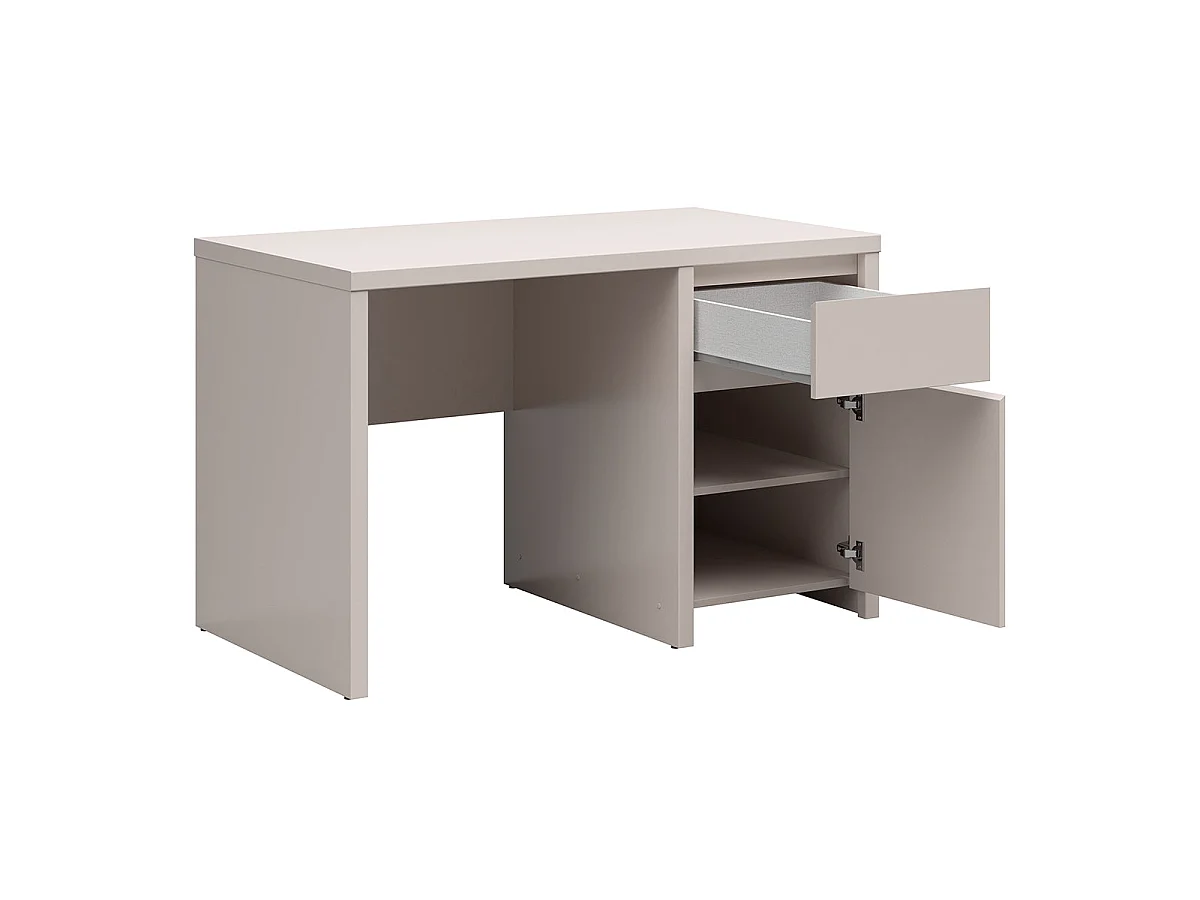 Skrivebord 1 dør 1 skuffe Soren Cashmere