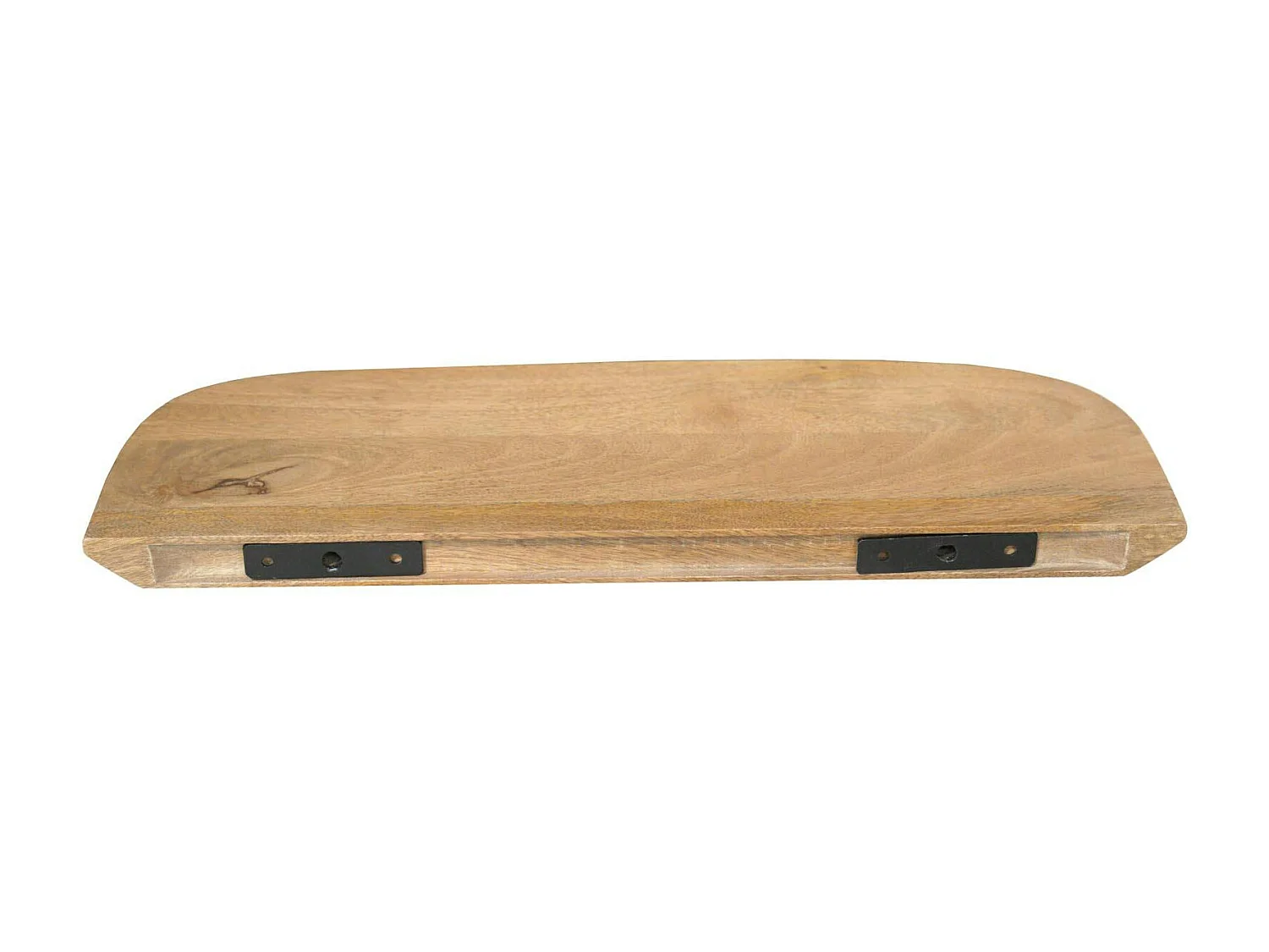 Etagère murale en bois de manguier 60 cm (lot de 3) ALMA