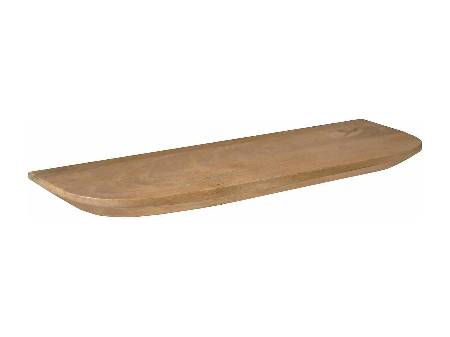 Etagère murale en bois de manguier 60 cm (lot de 3) ALMA
