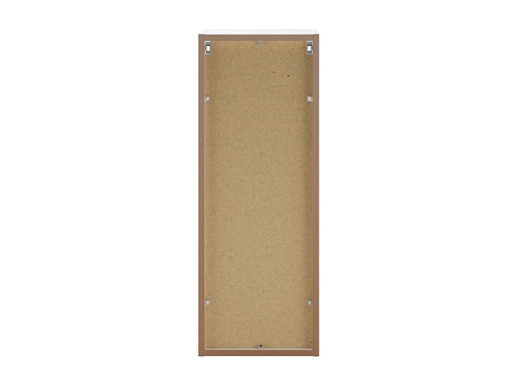 Demi colonne salle de bain OSTER 80 cm blanc mat 1 porte suspendue