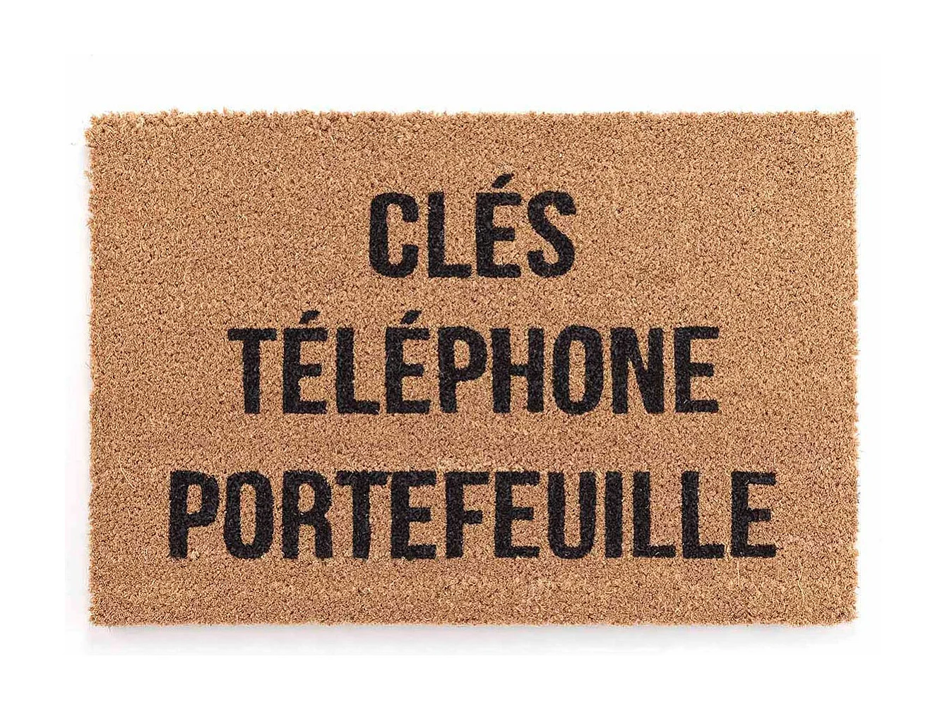 Paillasson en Coco "Memo" 40x60cm Naturel