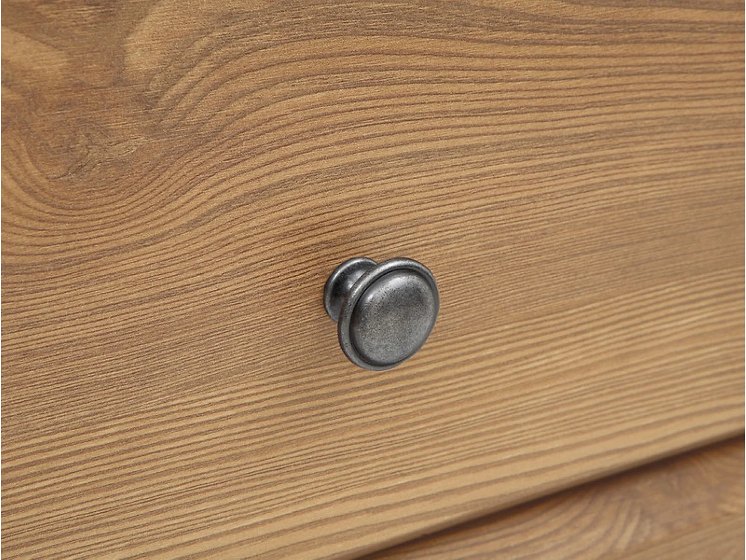 Armoire Placard de rangement à deux portes avec tiroir soft-close coloris Mélèze doré - Longueur 102 x Profondeur 63 x Hauteur 202 cm