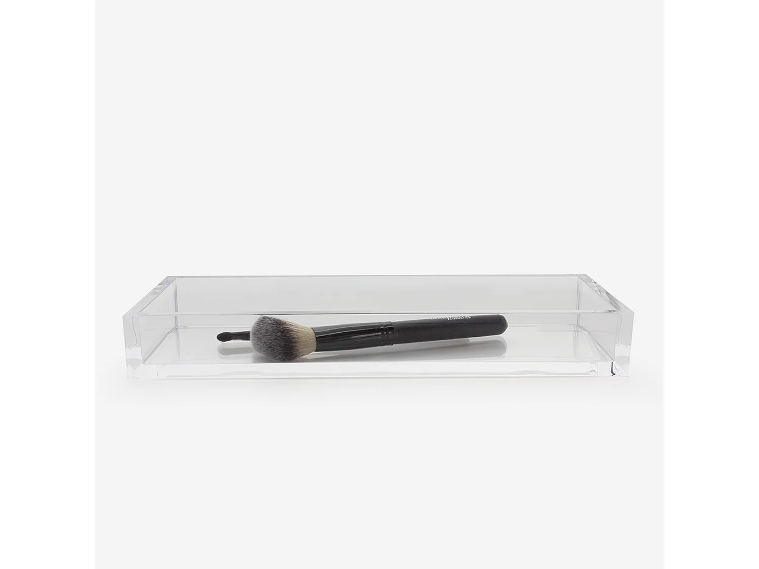 Plateau de rangement transparent - Square Line - BATHBAZAAR