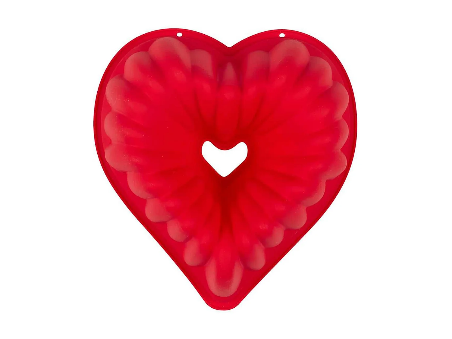 Moule à gâteau en silicone forme coeur 10 parts