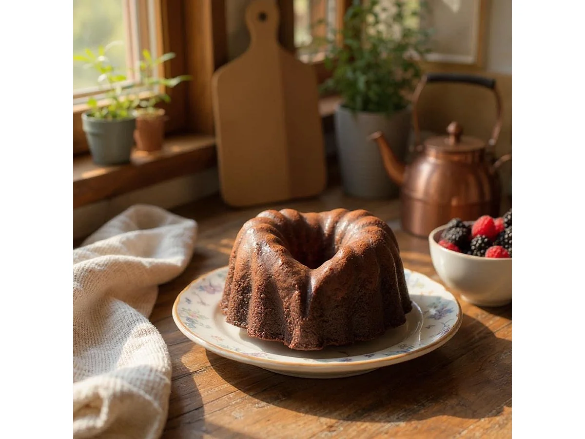 Moule à gâteau en silicone forme coeur 10 parts