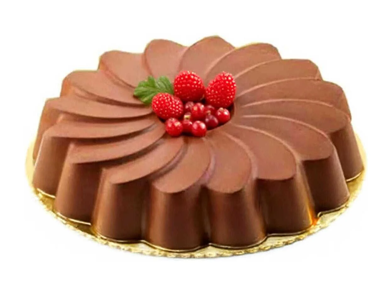 Moule à gâteau en silicone forme marguerite 8 parts