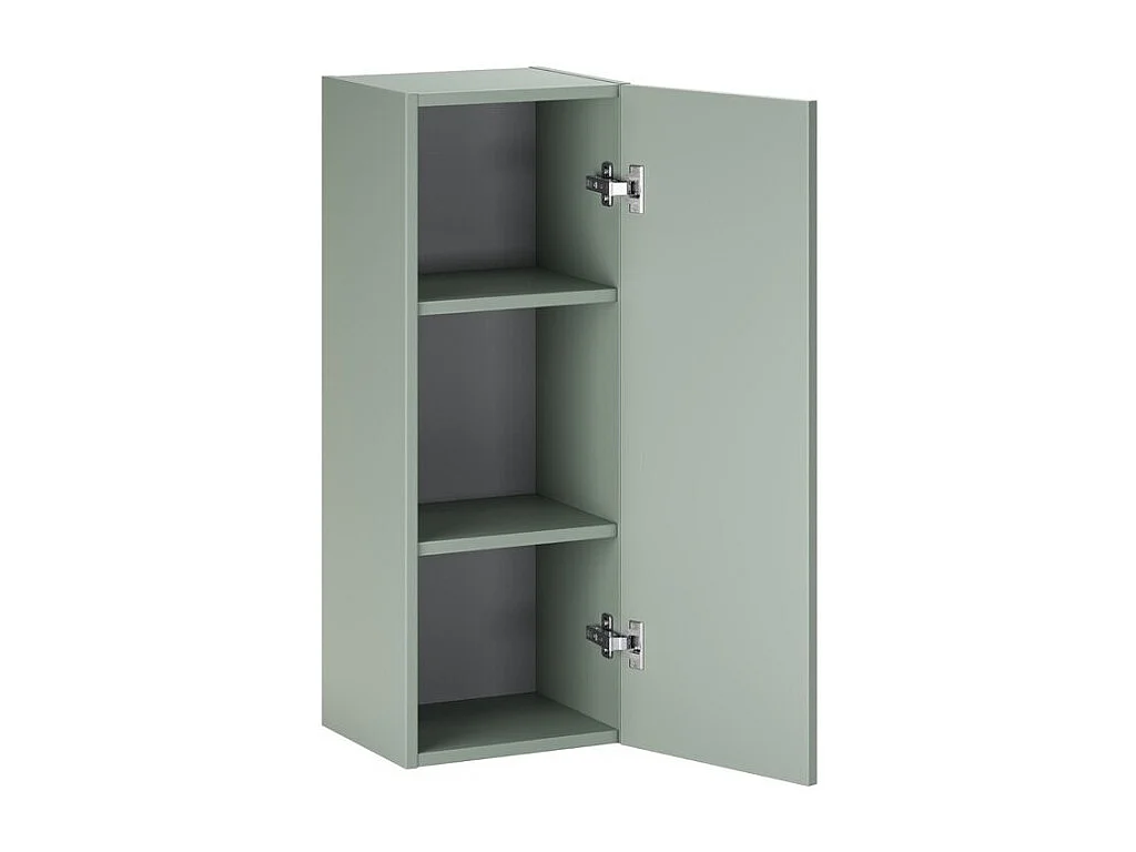 Demi colonne salle de bain OSTER 80 cm vert sauge 1 porte suspendue