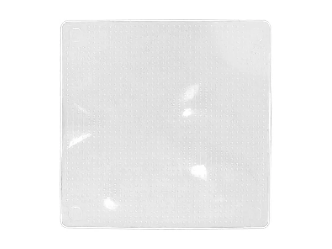 Pack de 3 couvercles en silicone extensibles carrés 3 tailles 22 cm - 26 cm - 30 cm