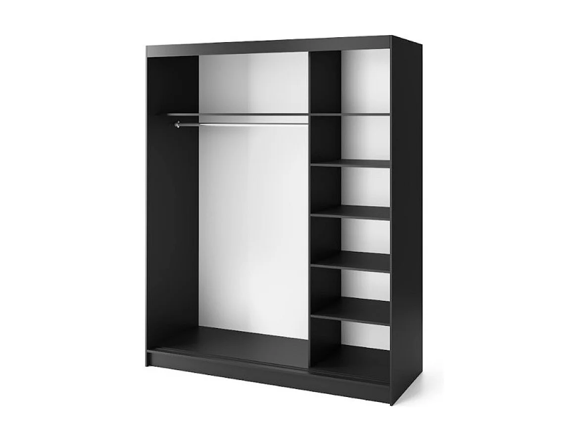 Penderie Nero Basic XL (180cm)/Noir