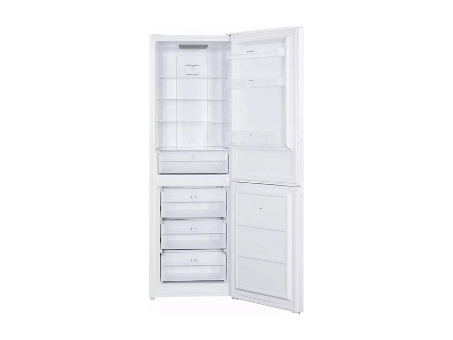 Brandt Réfrigérateur combiné 60cm 327l brassé blanc - BFC8611EW