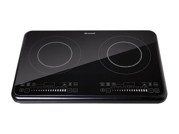 Brandt Table domino à induction 30cm 3400w noir - TI2FSOFT