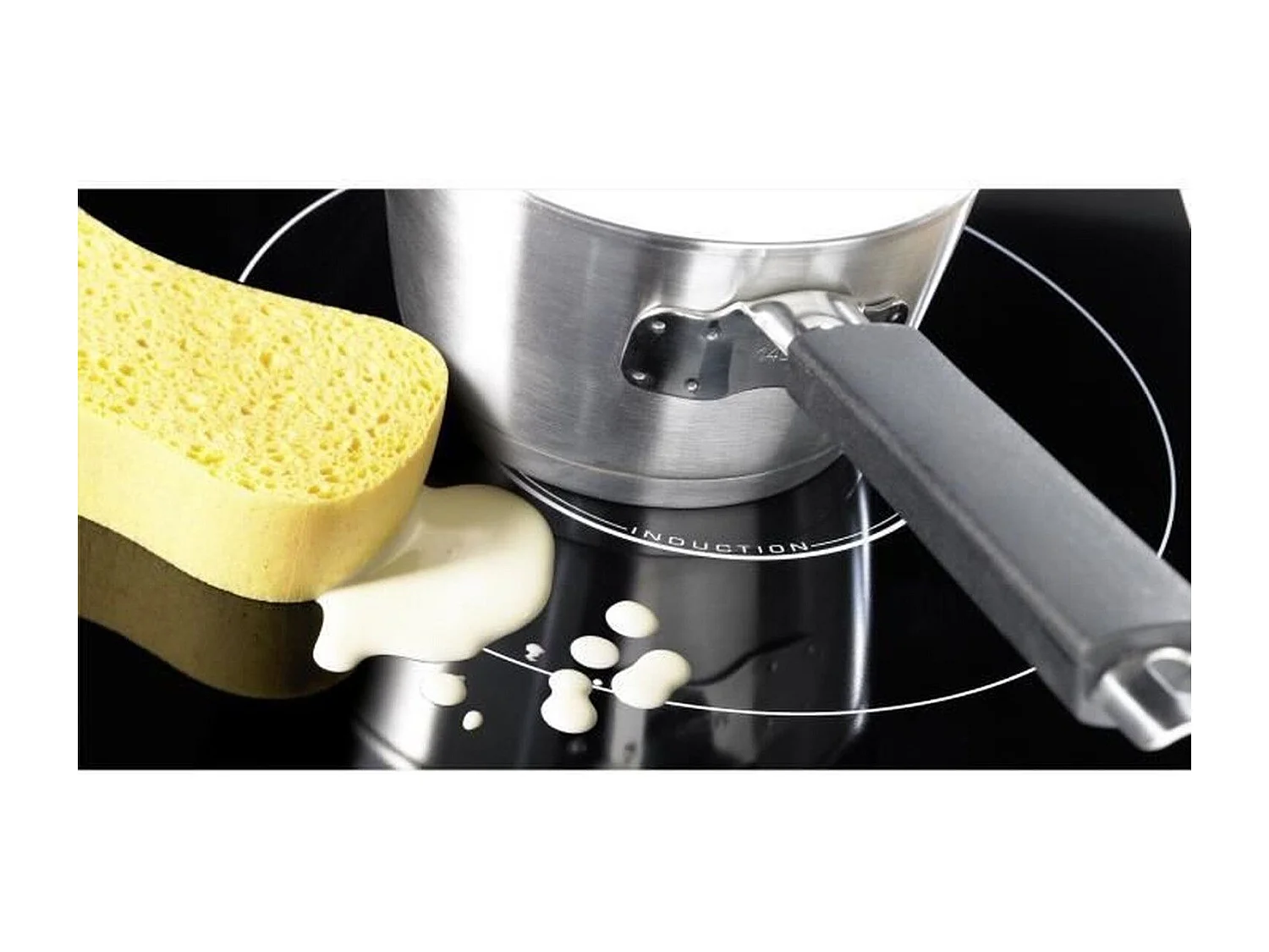 Brandt Table domino à induction 30cm 3400w noir - TI2FSOFT