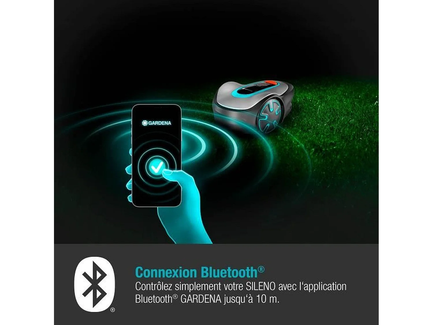 Tondeuse robot GARDENA SILENO minimo 500m2