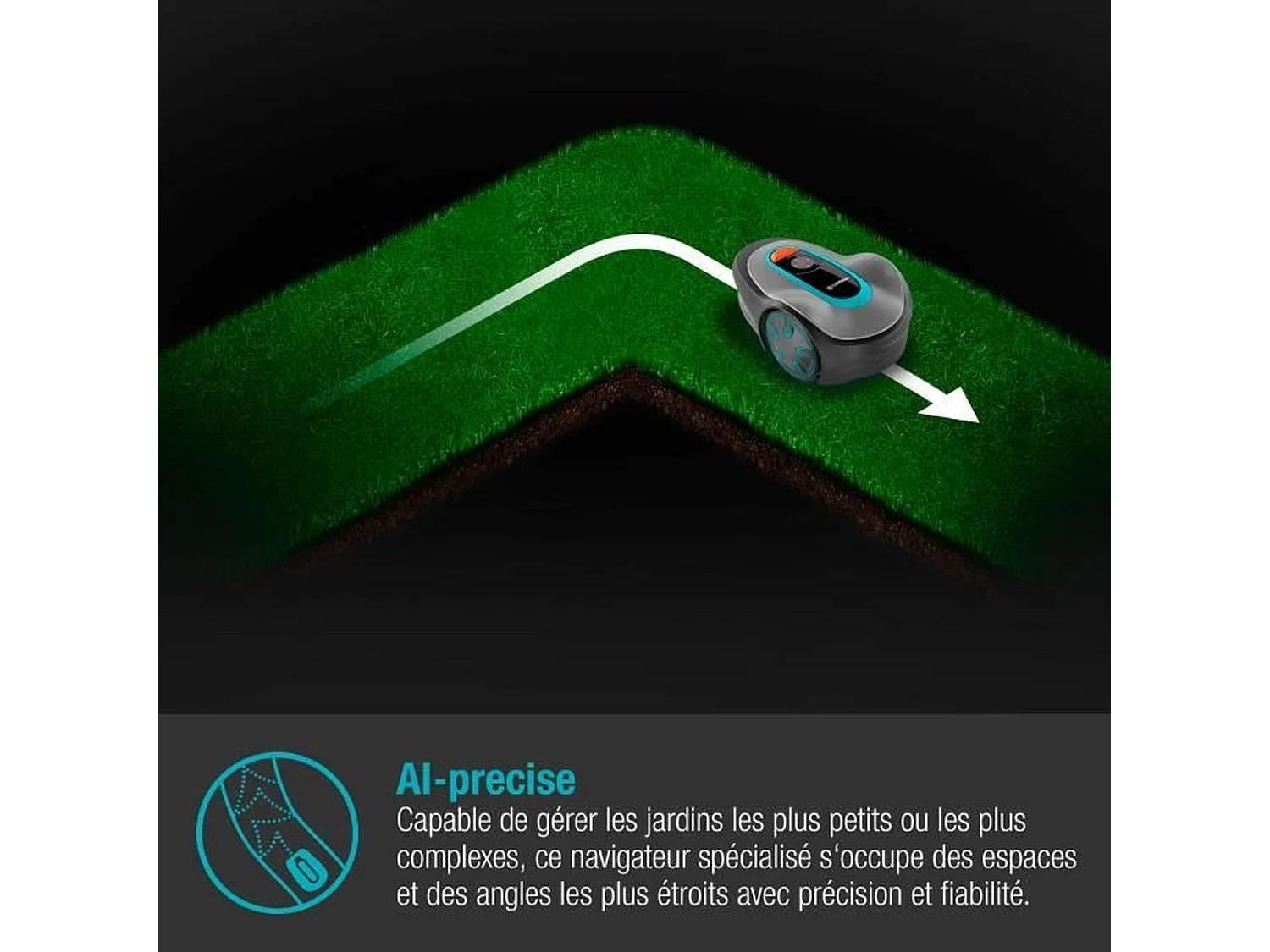 Tondeuse robot GARDENA SILENO minimo 500m2
