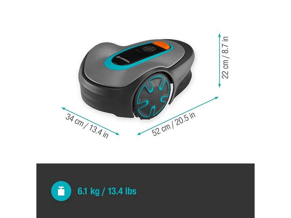 Tondeuse robot GARDENA SILENO minimo 500m2