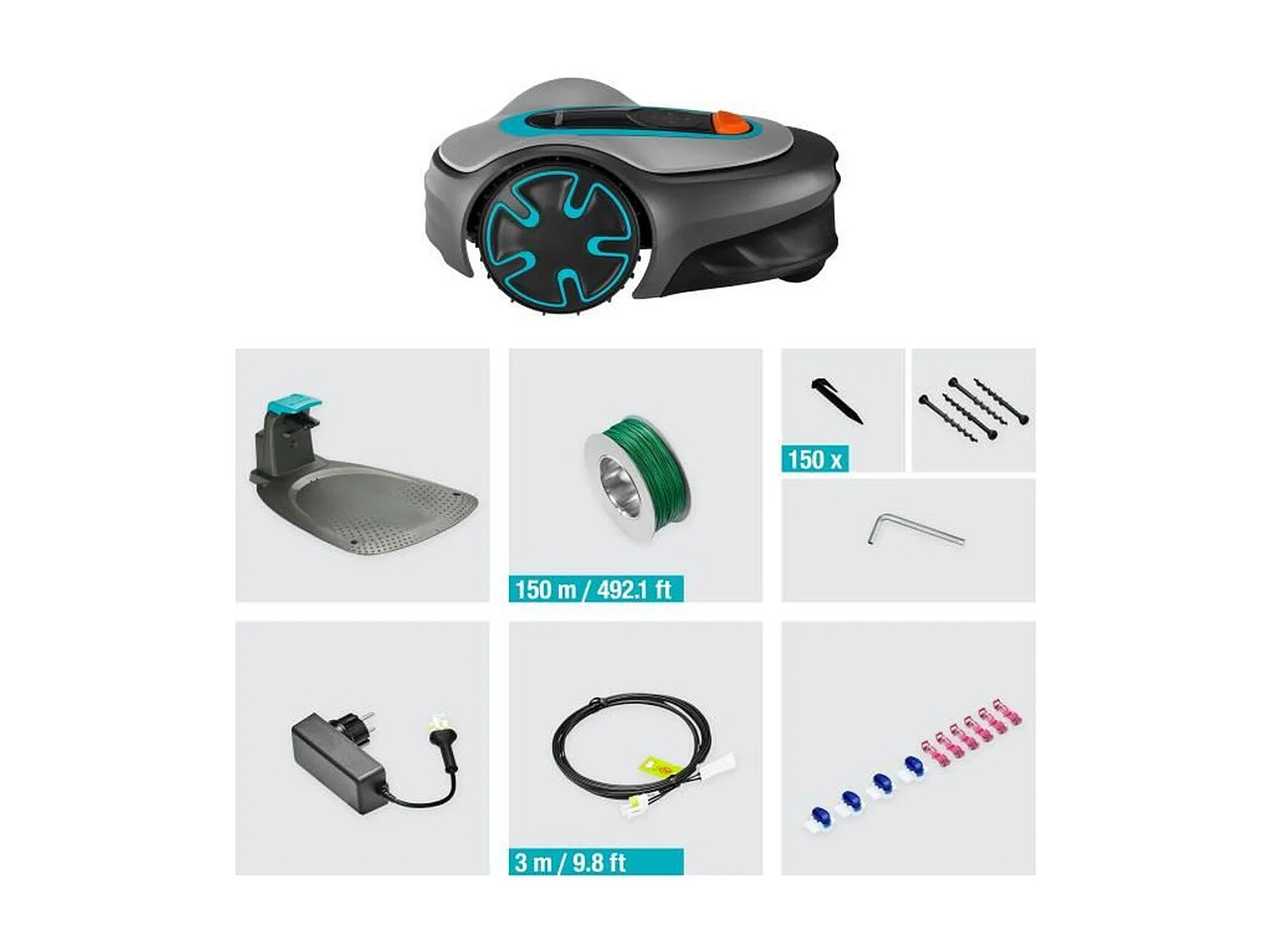 Tondeuse robot GARDENA SILENO minimo 500m2