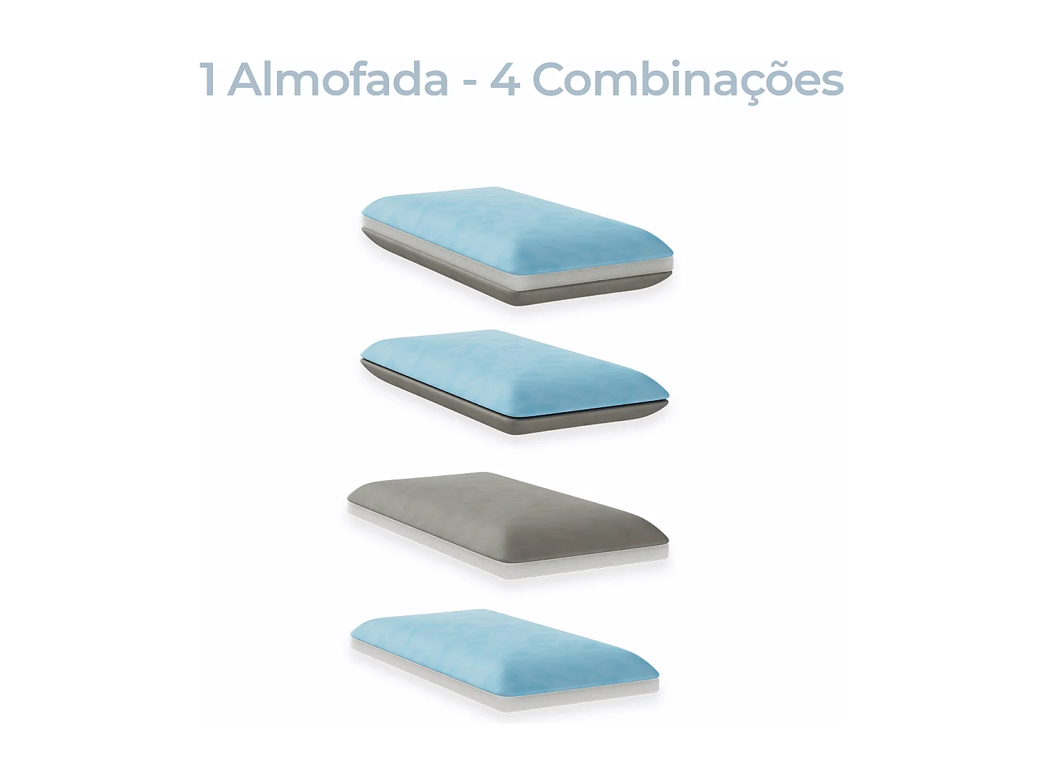 Almofada Cervical Ajustável SORA – Sono Personalizado