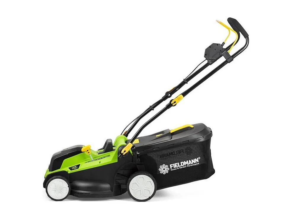 Tondeuse sans fil - FIELDMANN - 20V - Coupe 37 cm - Hauteur max 75 mm - Batterie et chargeur non inclus