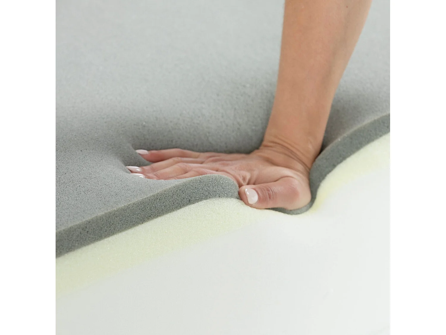 BUDWING Matelas Energize 135x190 cm avec Mousse à Mémoire de Forme à Haute Résilience