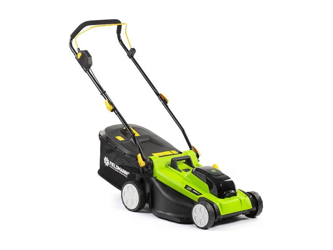 Tondeuse sans fil - FIELDMANN - 20V - Coupe 43 cm - Hauteur max 75 mm - Batterie et chargeur non inclus
