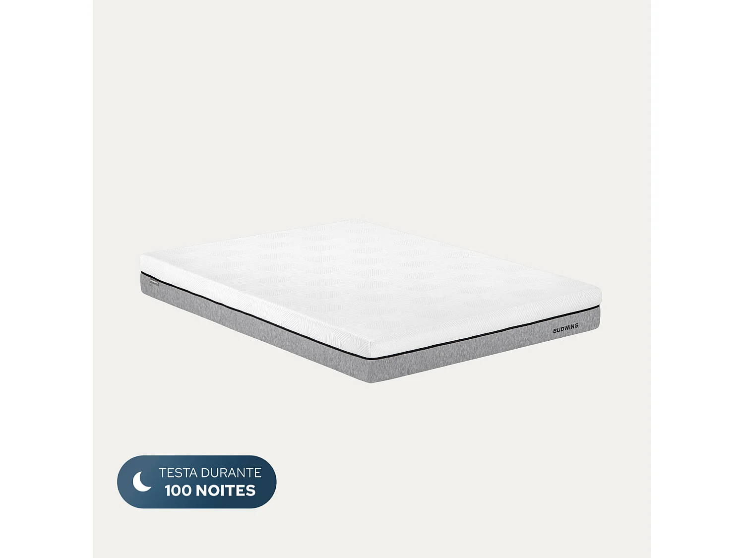 BUDWING Matelas Energize 90x200 cm avec Mousse à Mémoire de Forme à Haute Résilience