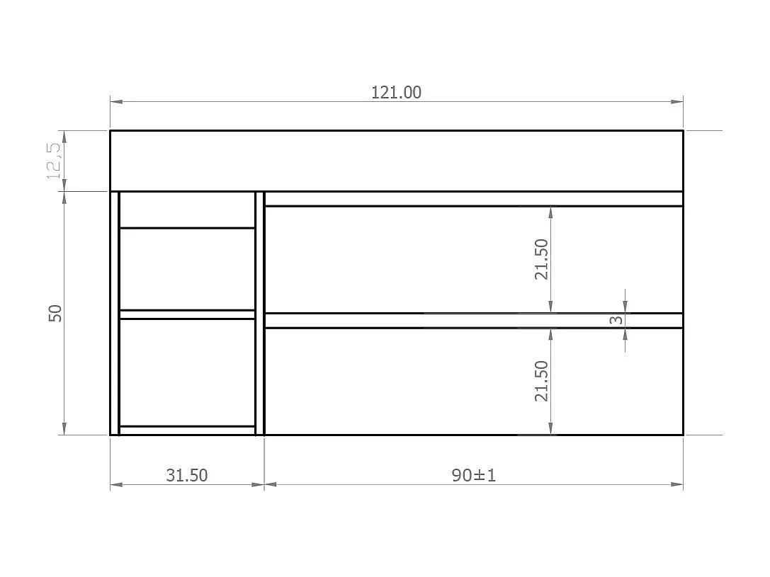 Mobile bagno sospeso 120 cm  in Cashmere con lavabo d'appoggio con vasca a destra, specchio e faretto a led I Made in Italy-bagnohome
