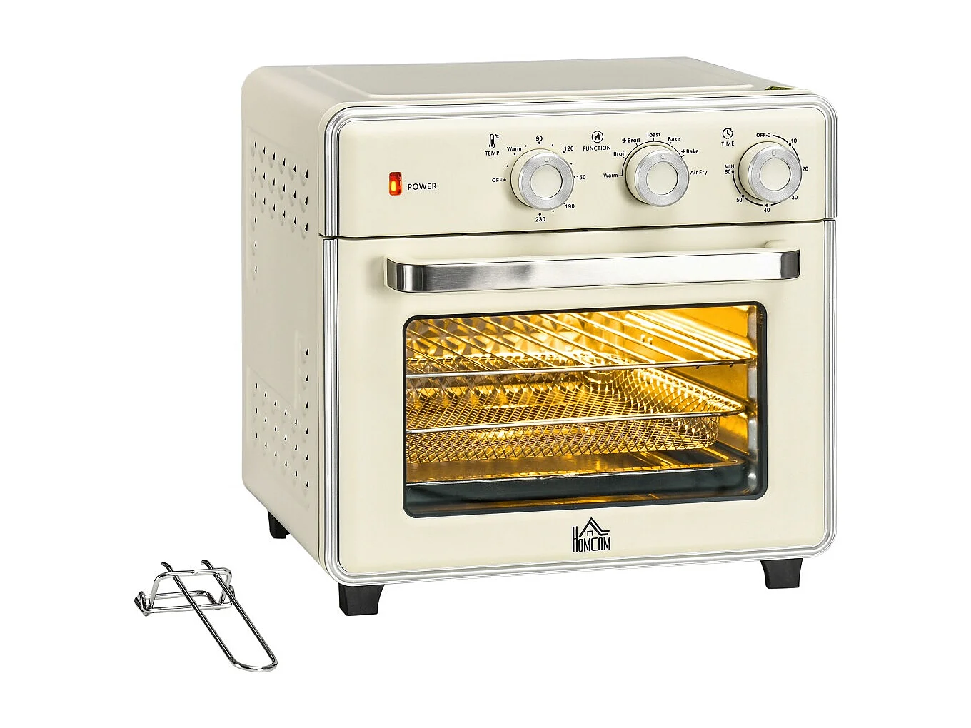 Mini four 5-en-1 capacité de 20 litres