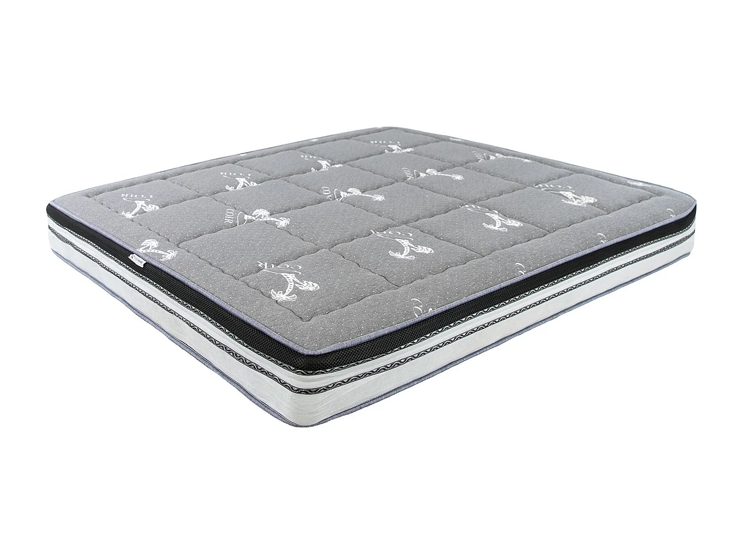 Hybridmatratze aus Naturlatex mit unabhängigen Taschenfedern 160x200 7229 ANGEL CERDA