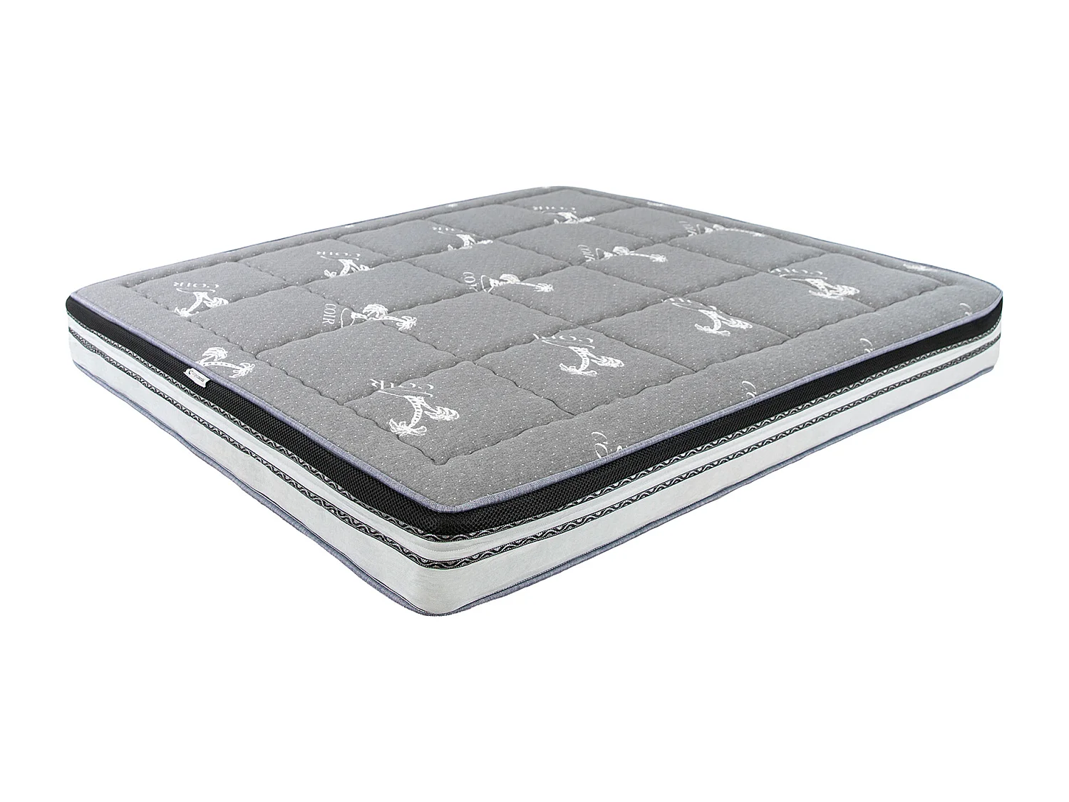 Matelas hybride en latex naturel avec ressorts ensachés indépendants 160x200 7229 ANGEL CERDA