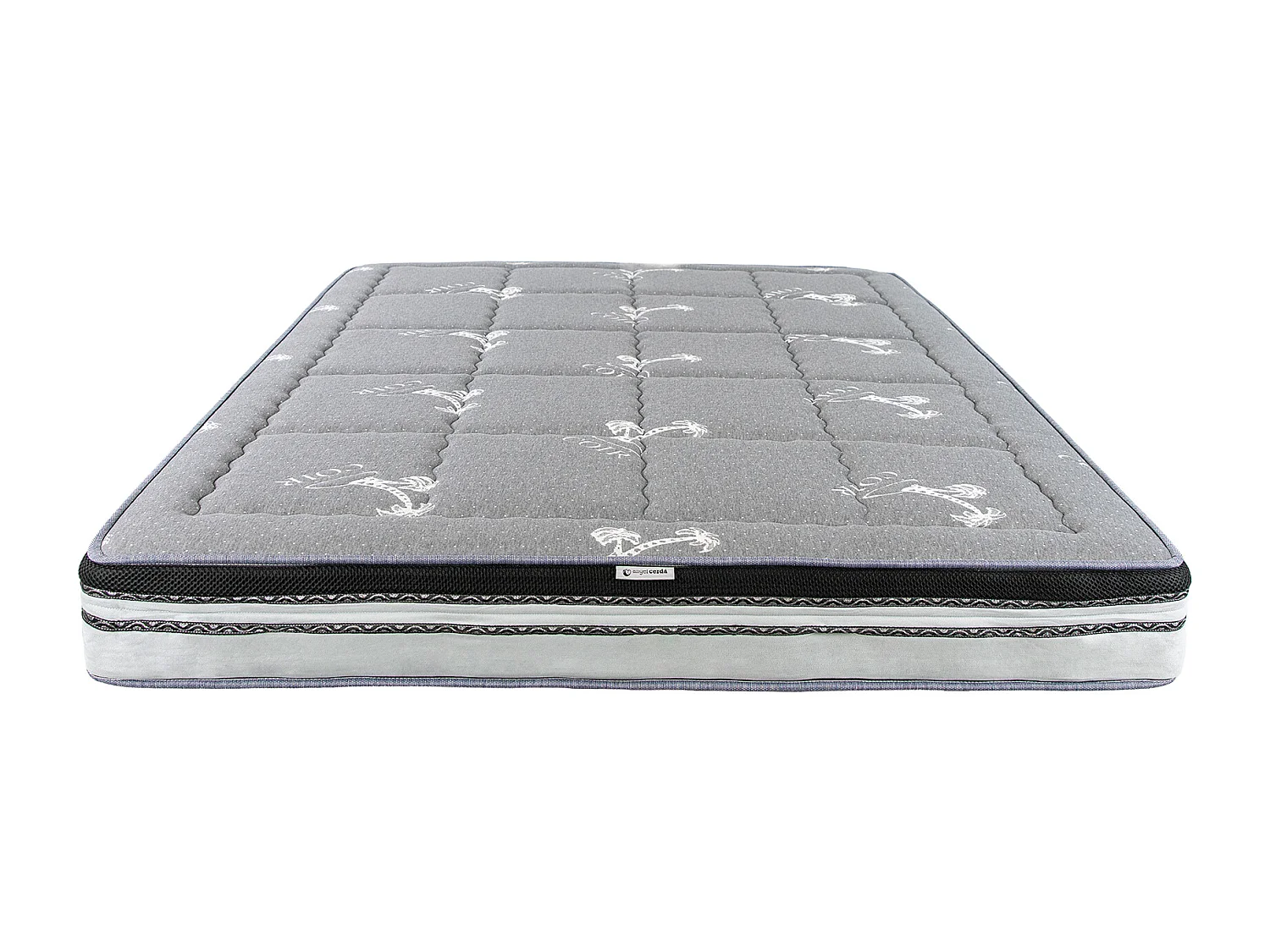 Matelas hybride en latex naturel avec ressorts ensachés indépendants 160x200 7229 ANGEL CERDA