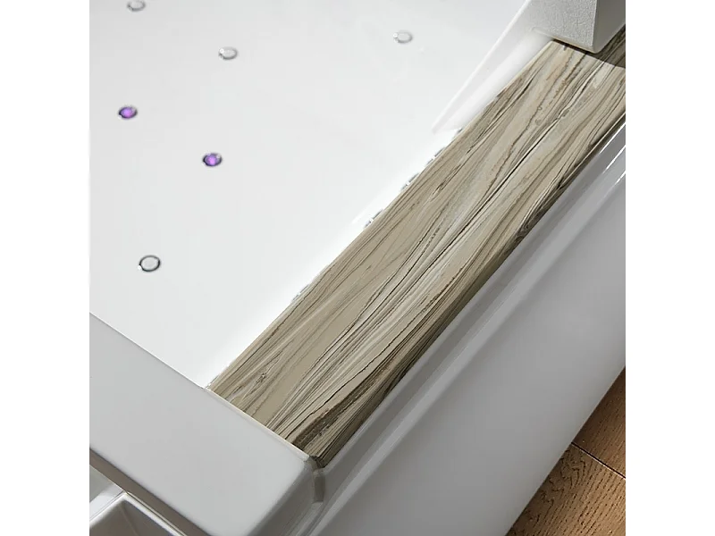 Baignoire balneo AQUAVISTA DUO 2 à 4 places ARCHIPEL® 180x120