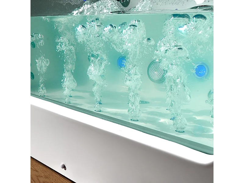 Baignoire balneo AQUAVISTA 180 1 à 2 places ARCHIPEL® 180x90