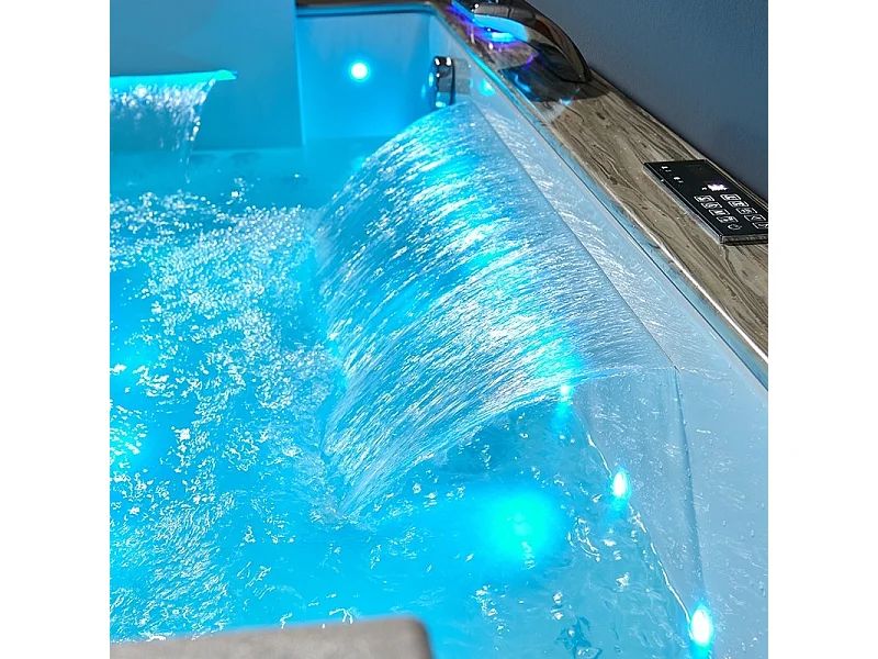 Baignoire balneo AQUAVISTA 180 1 à 2 places ARCHIPEL® 180x90