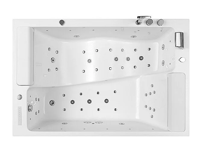 Baignoire balneo BIANCA DUO 2 place ARCHIPEL® 180x120