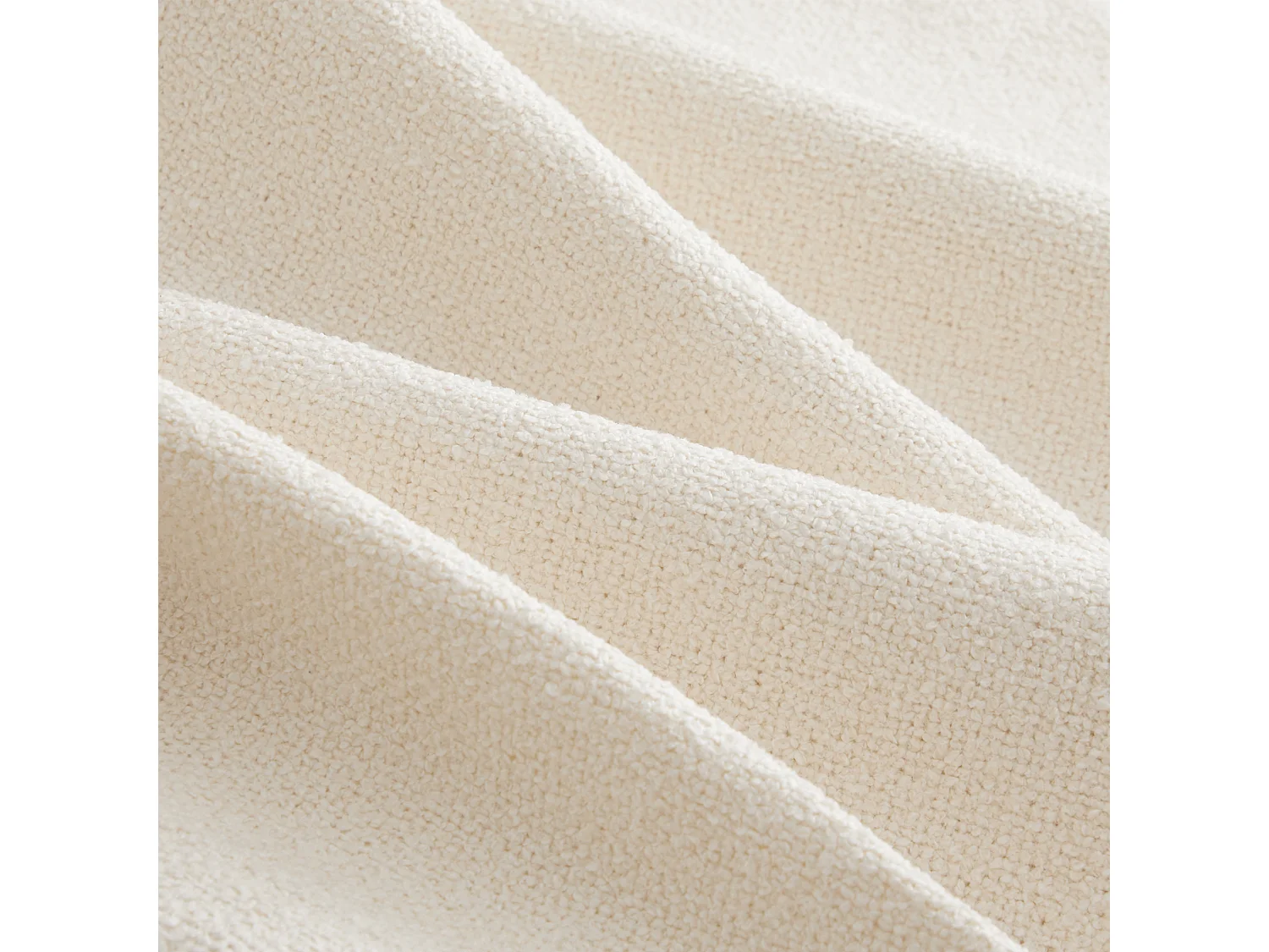 Modulares Sofa aus Chenille - mit Schlaffunktion - kein Zusammenbau erforderlich - veränderbare Form - Beige