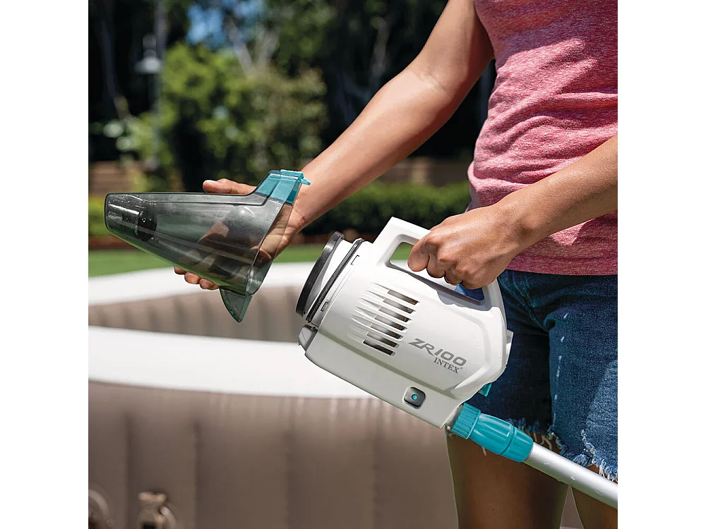Aspirateur nettoyeur à batterie Intex ZR100 pour piscine et spa
