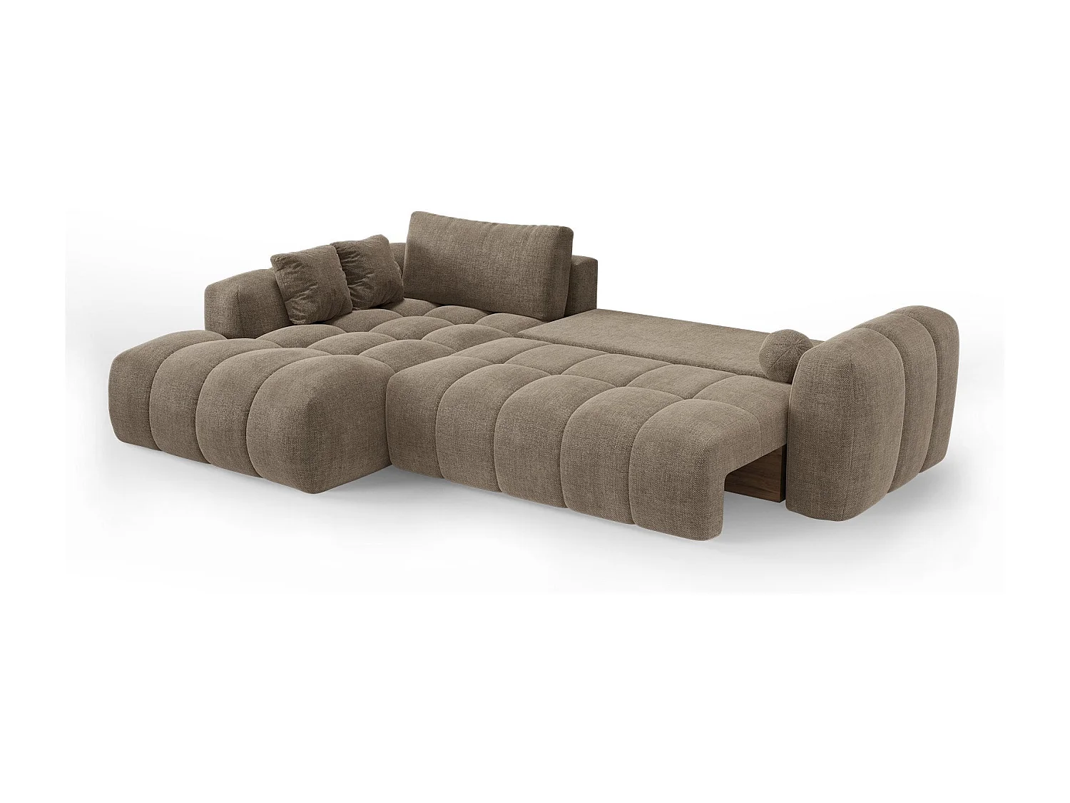 Canapé d'angle gauche convertible avec coffre SKY