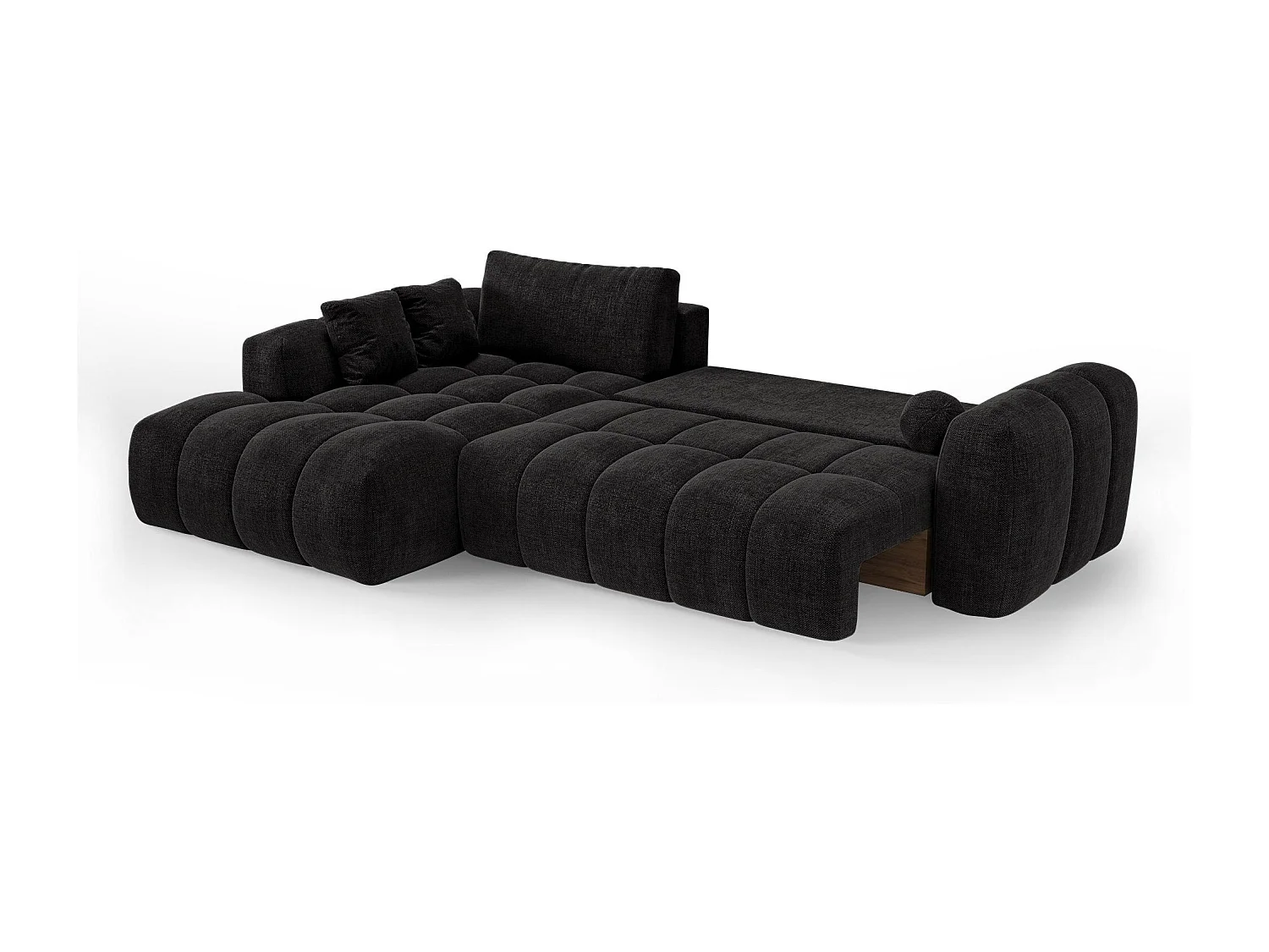 Canapé d'angle gauche convertible avec coffre SKY