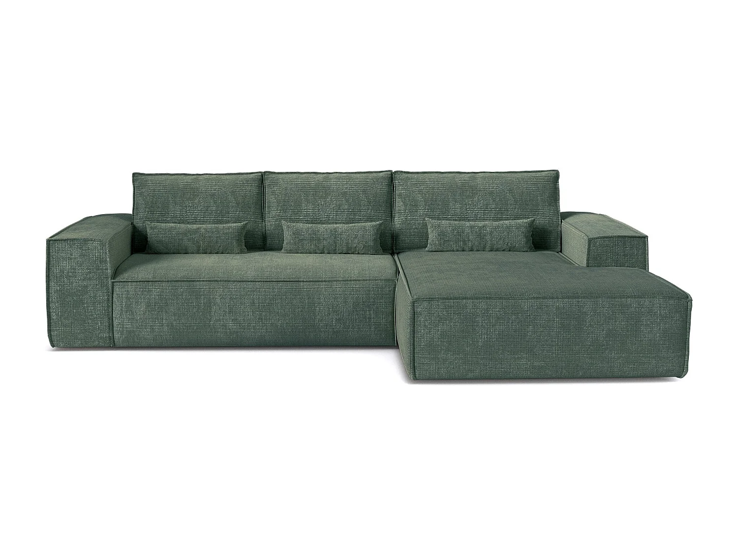 Canapé d'angle droit convertible express JUNE