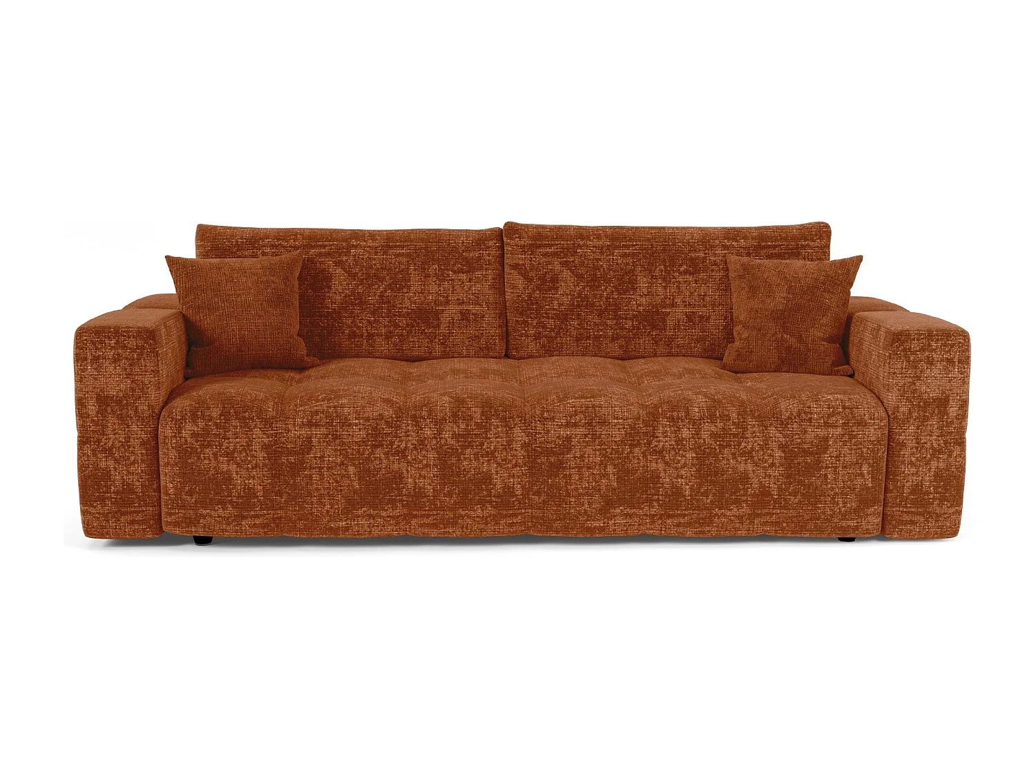 Canapé convertible express VIBE en Velours gaufré