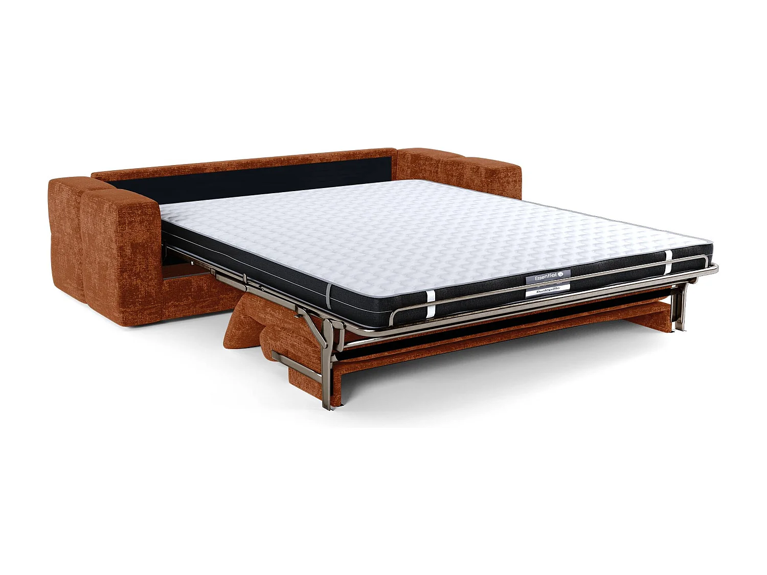 Canapé convertible express VIBE en Velours gaufré