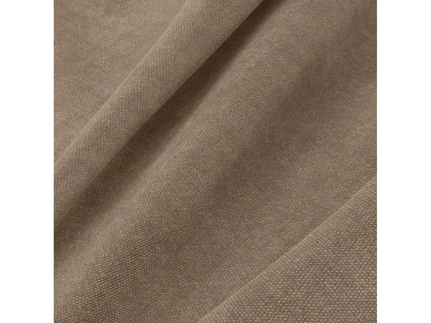 Canapé convertible express AVA en Tissu tramé Taupe