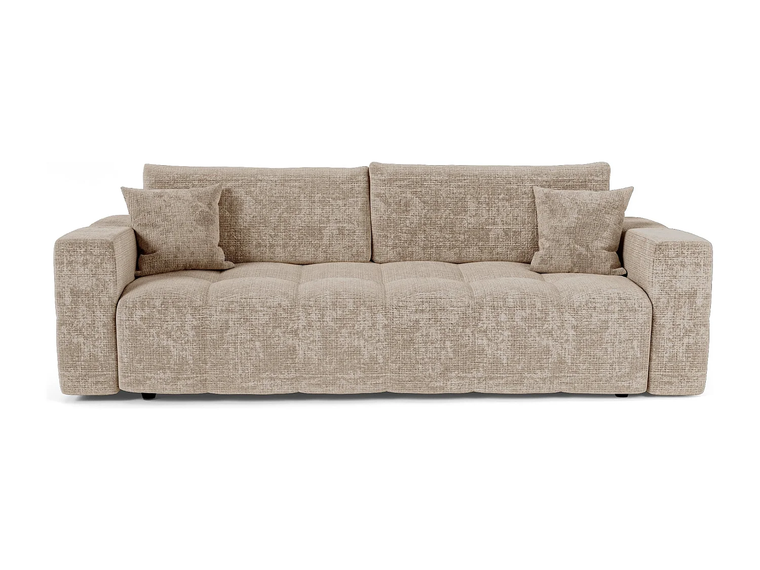 Canapé convertible express VIBE en Velours gaufré