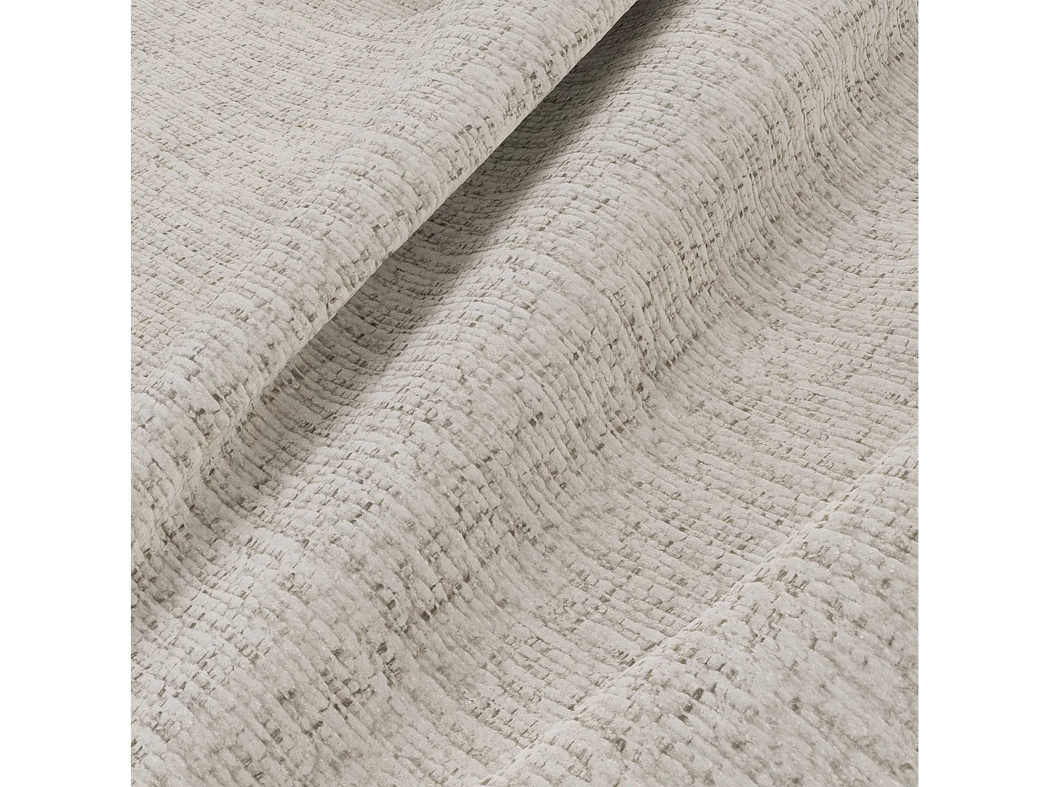 Canapé d'angle droit convertible avec coffre COMO en Tissu tramé  toucher doux
