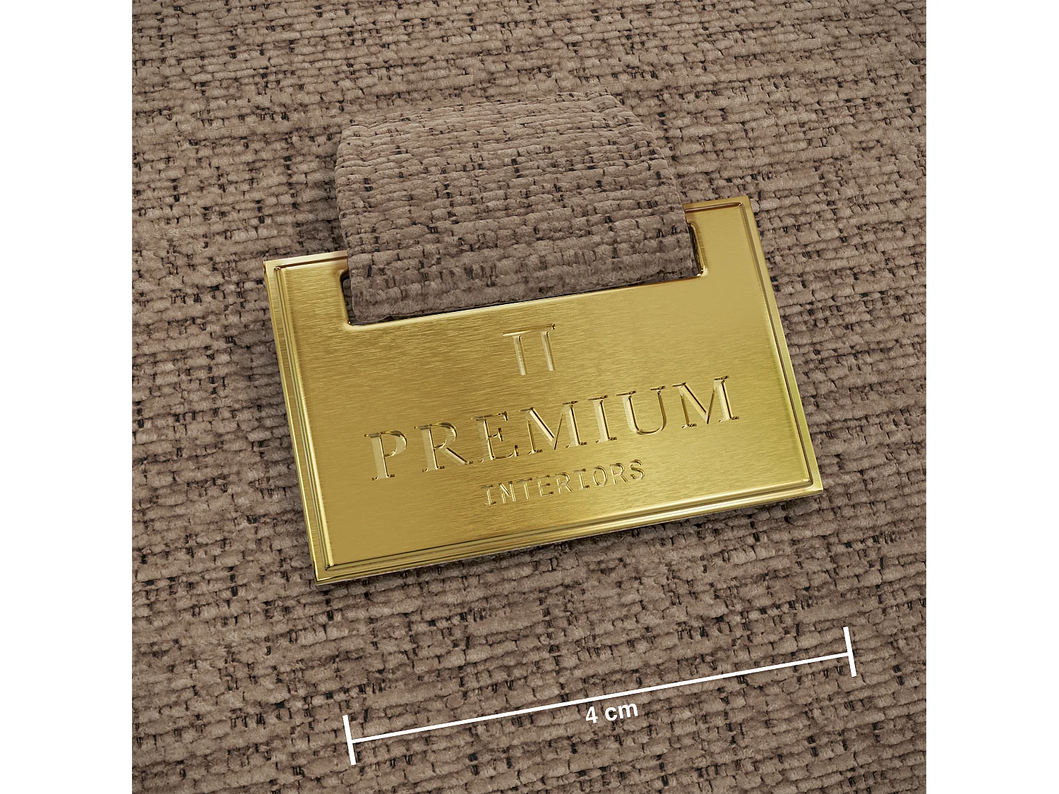 Canapé d'angle gauche convertible avec coffre VIBE en Tissu tramé toucher doux