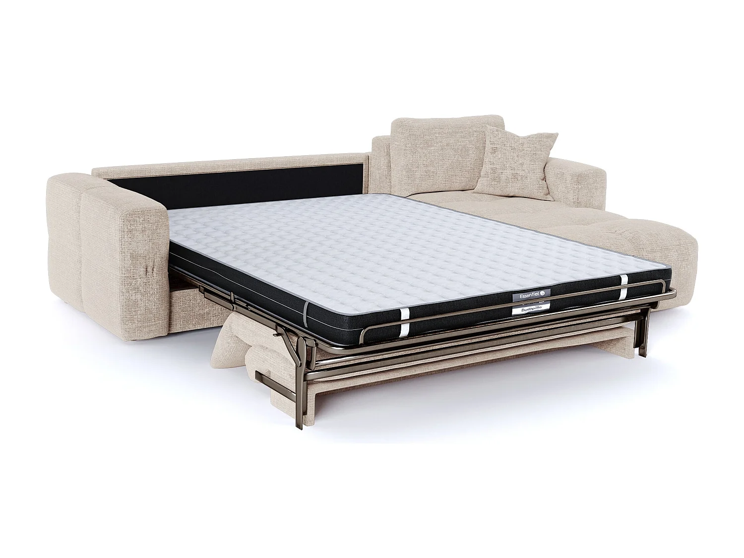 Canapé d'angle droit convertible express VIBE