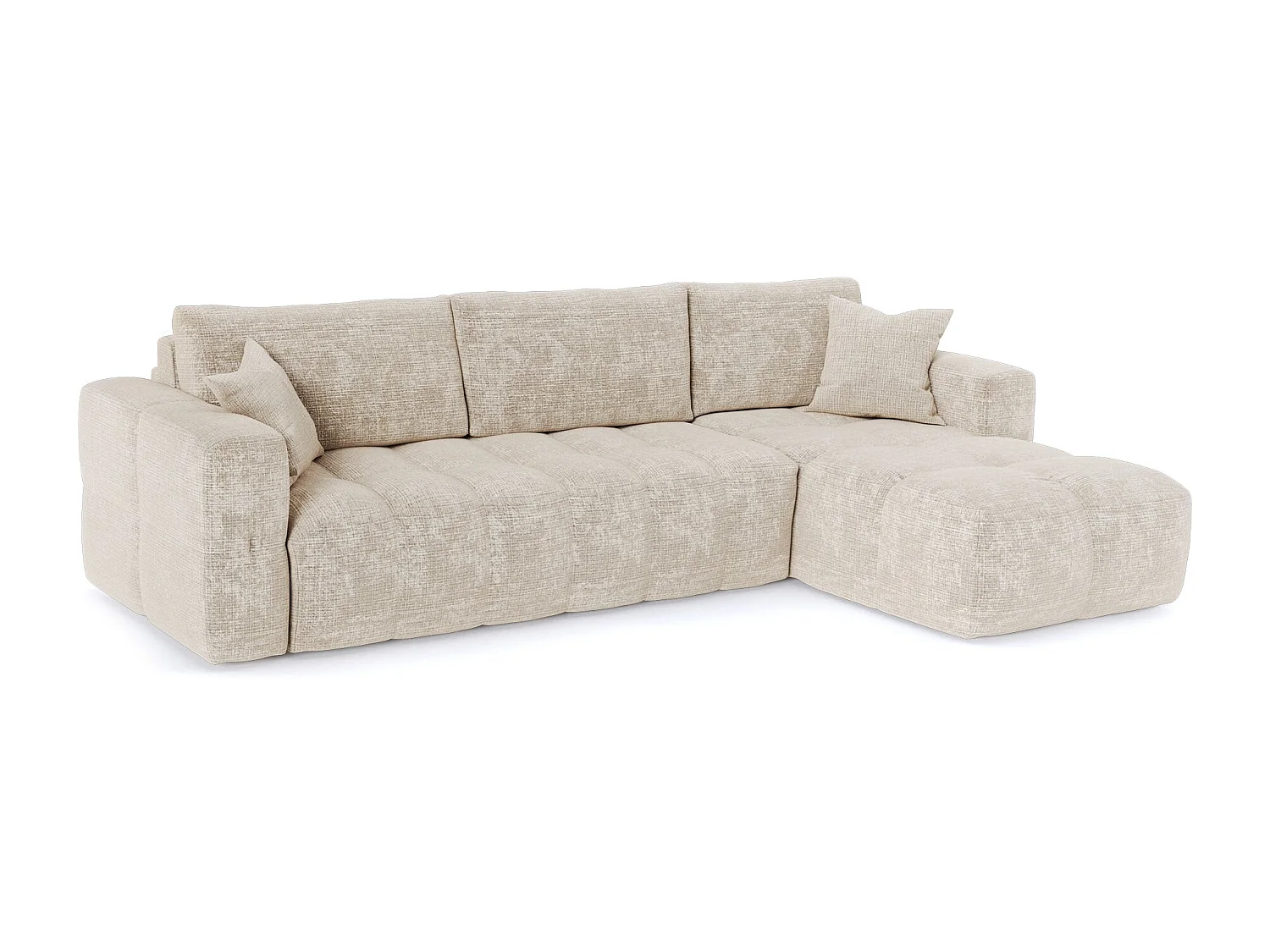 Canapé d'angle droit convertible express VIBE